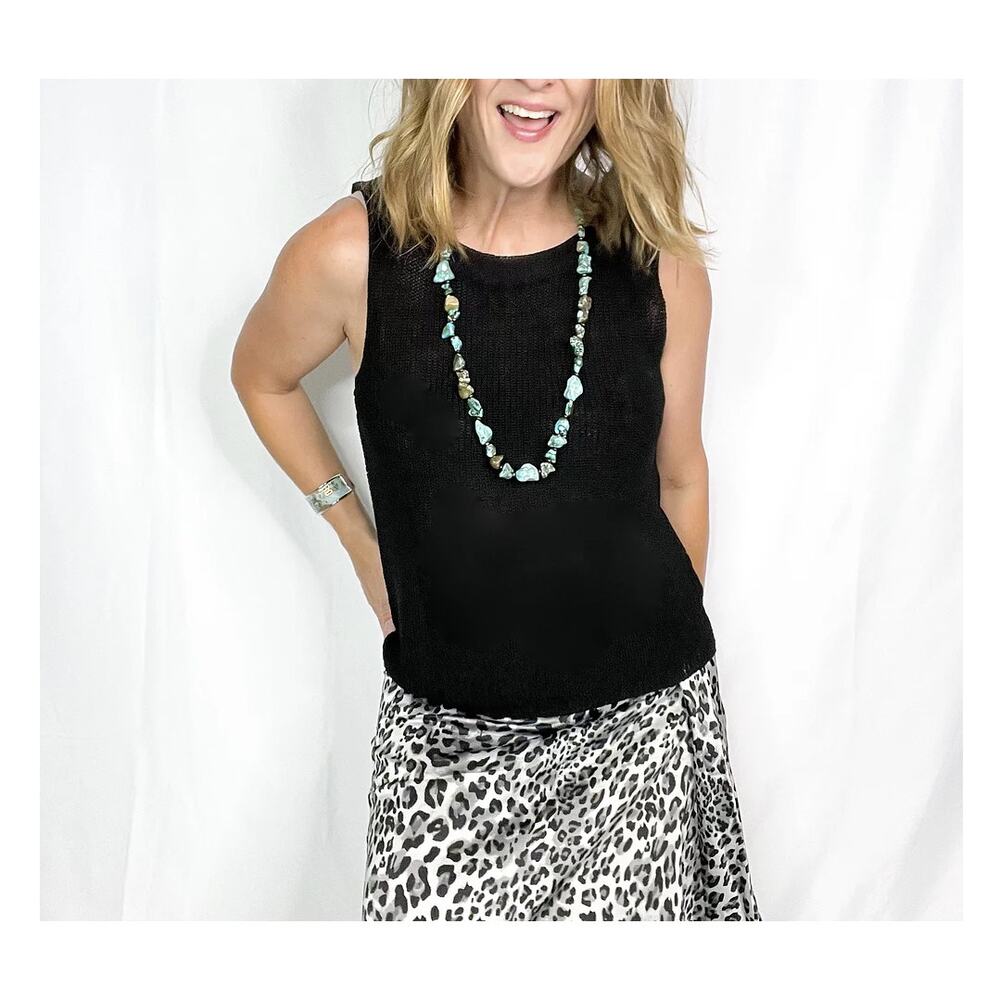 Black Sweater Tank